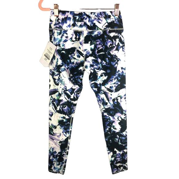 Fabletics Salar Define Mid Rise Legging Monarch Print Sz. XS NEW - Picture 5 of 10